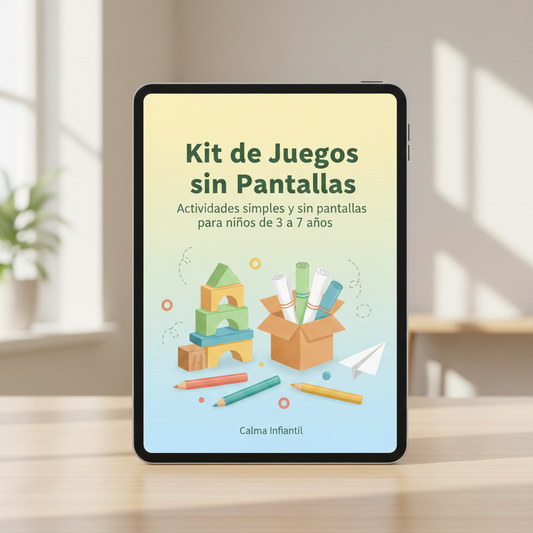 ✨🚀 Kit de juegos sin pantallas para dejar de improvisar todos los días